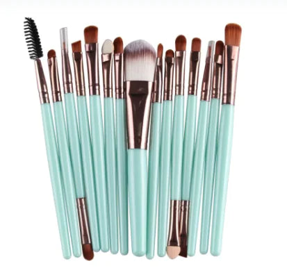 Pinceaux de maquillage cosmétique 15 pièces