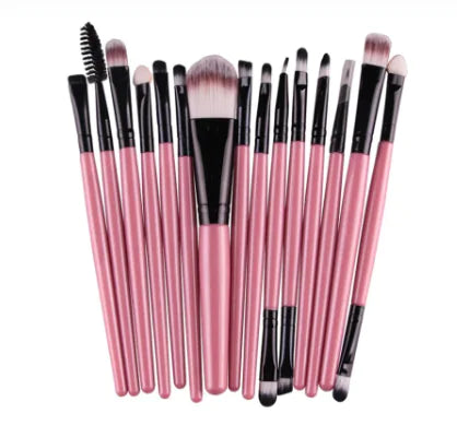 Pinceaux de maquillage cosmétique 15 pièces