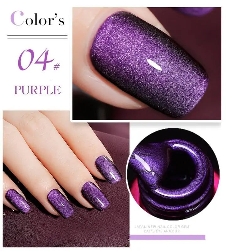 Vernis à ongles magnétique 4D