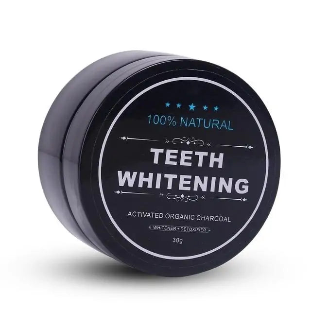Poudre de charbon de bambou active pour des dents plus blanches