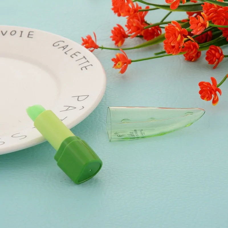 Baume à lèvres naturel à l’Aloe Vera avec changement de couleur selon la température