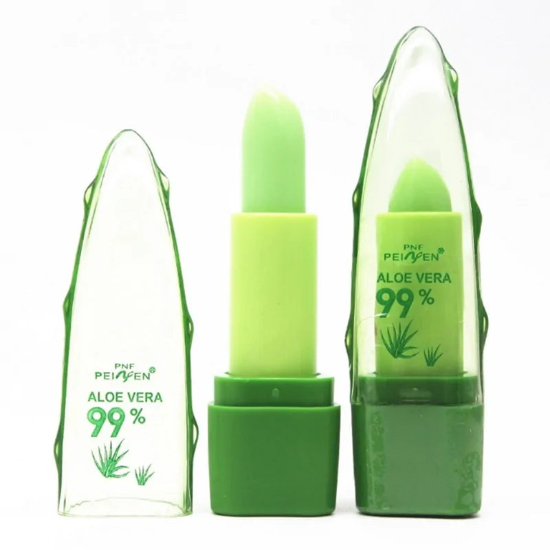 Baume à lèvres naturel à l’Aloe Vera avec changement de couleur selon la température