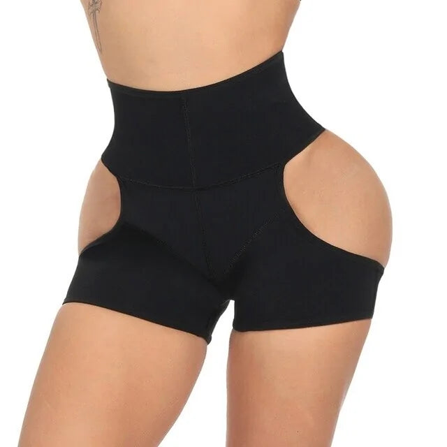 Sous-Vêtements Latex, allie gainage de la taille et galbage des fesses